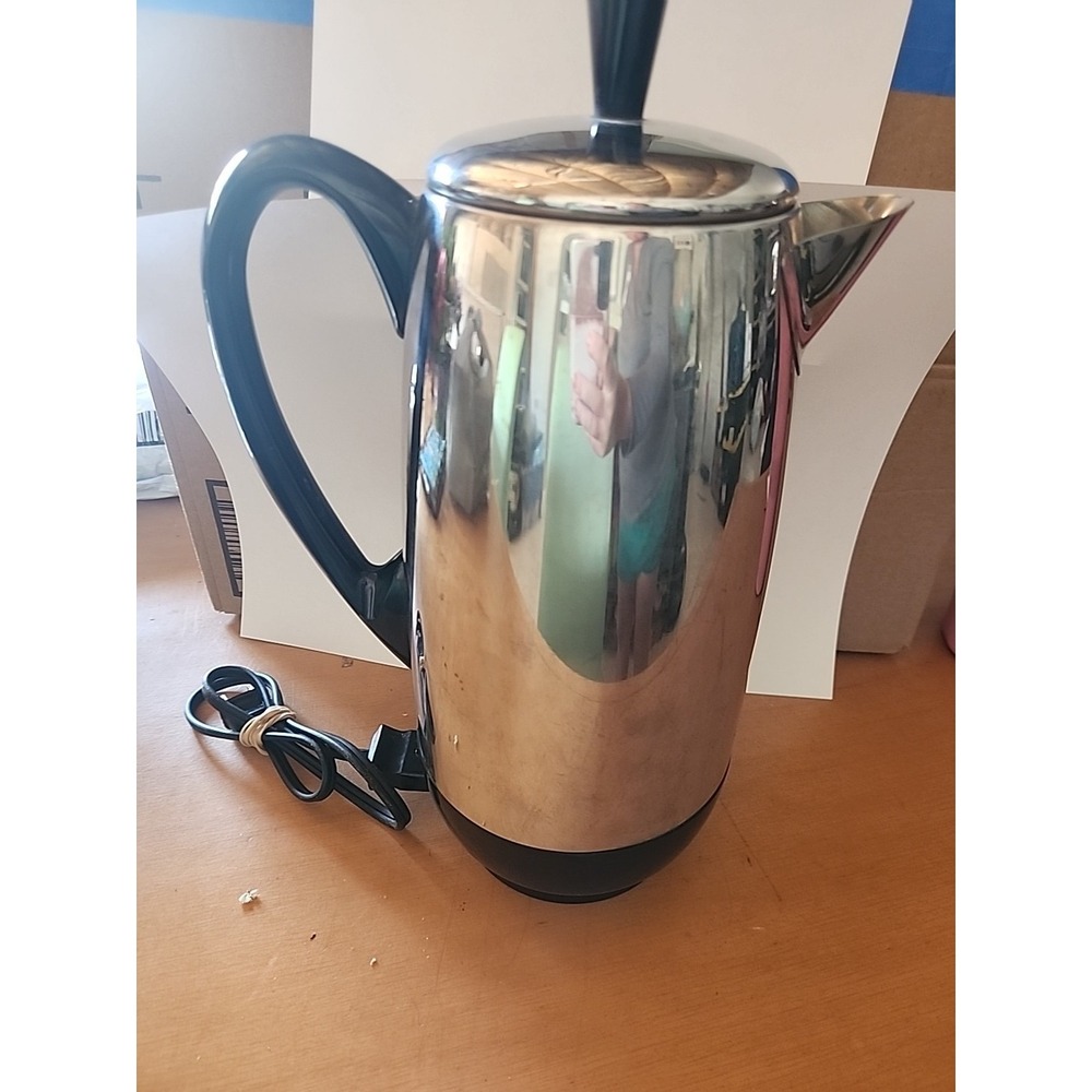 Farberware 12 cups Black/Silver Percolator